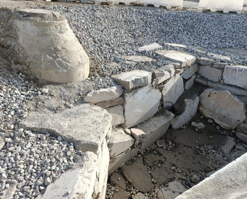 aleta piedra escollera