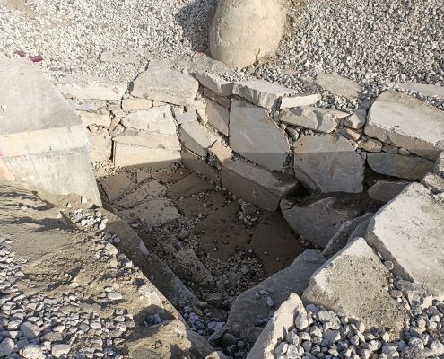 aleta piedra escollera