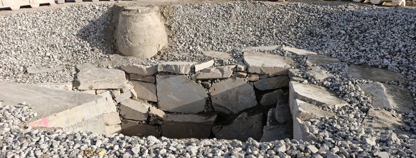 aleta piedra escollera