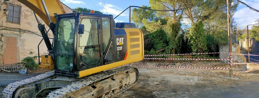 Derribo y retirada de escombros en Santa Ana cerca de Alcalá la real
